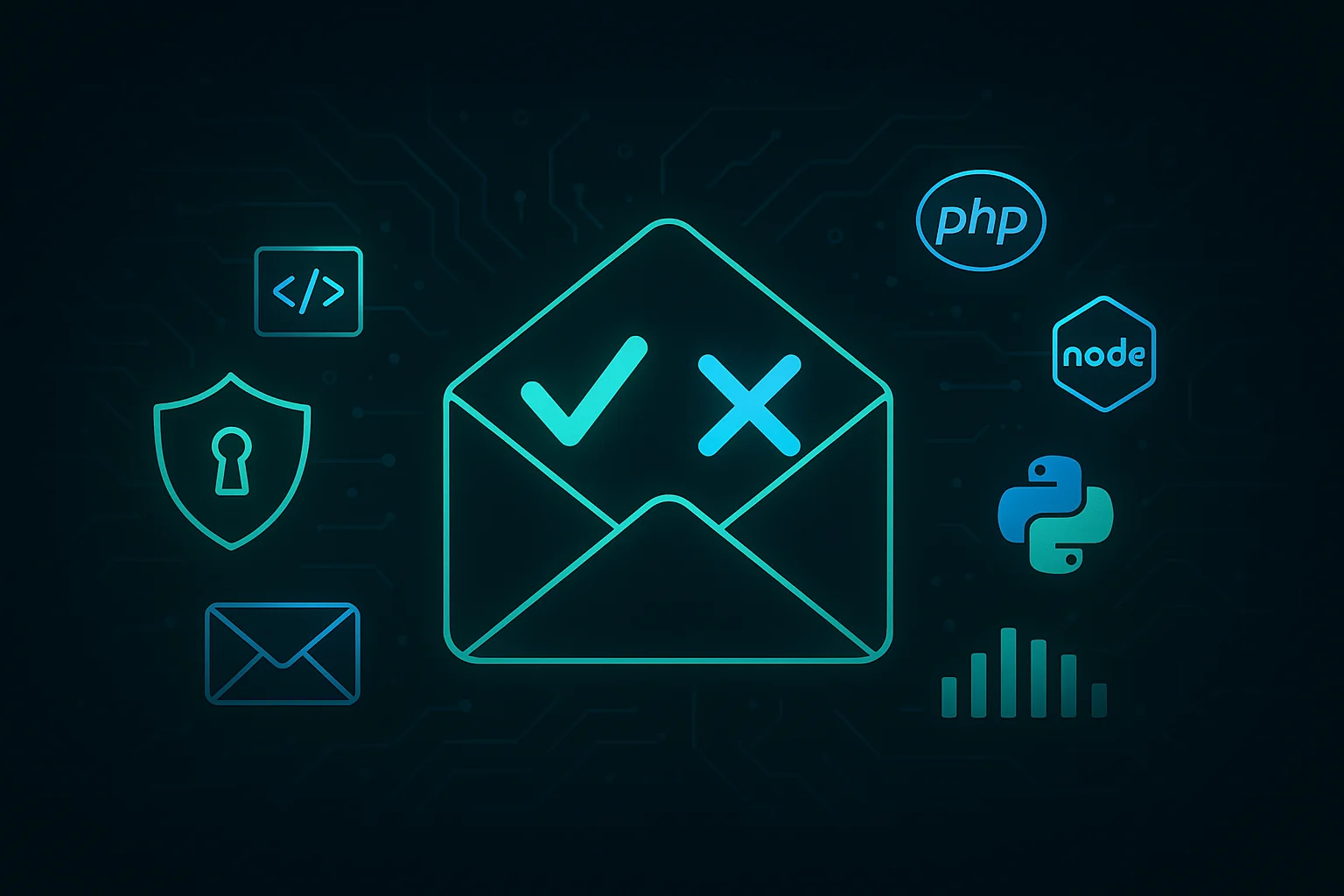 Master Email Validation in PHP, Node, and Python with Disposable Detection
