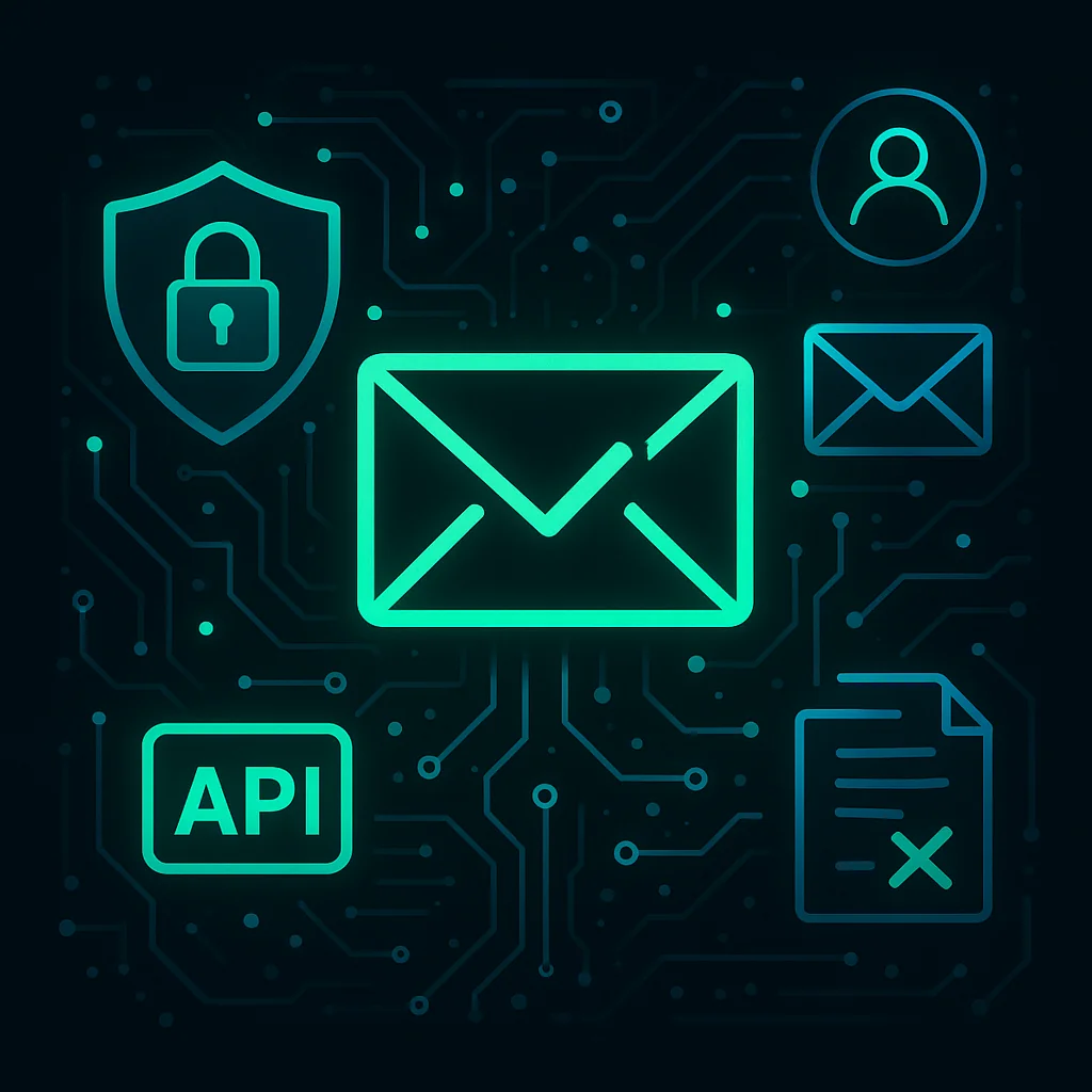 Disposable email detection illustration