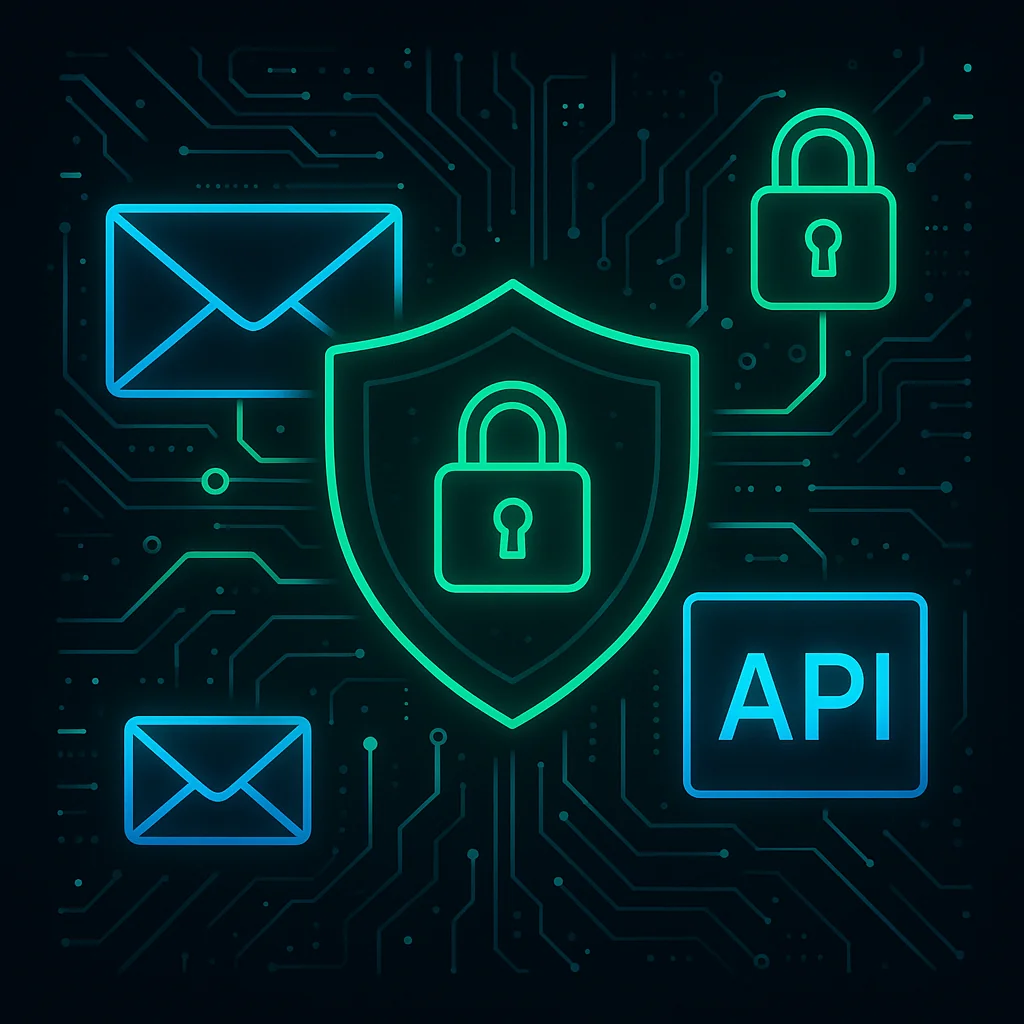 TempMailChecker API interface illustration